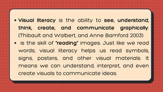 Viewing-Visual-Literacy - ENGLISH 311110 | PDF