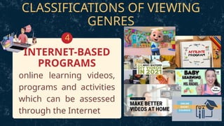 GRADE 8 LESSONG Q2: VIEWING GENRES.1.pptx
