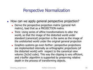 viewing-projection powerpoint cmputer graphics | PPT