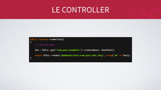 LE CONTROLLER
 