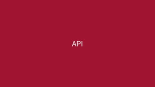 API
 