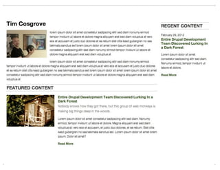 View Modes (DrupalCon Denver 2012)