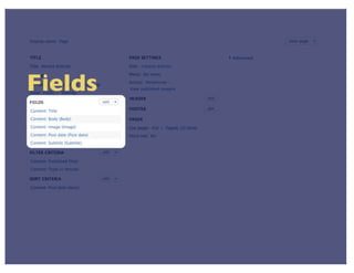 View Modes (DrupalCon Denver 2012)