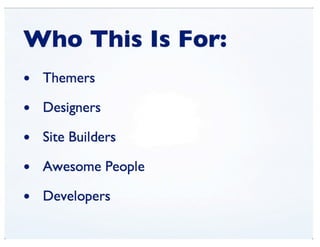 View Modes (DrupalCon Denver 2012)
