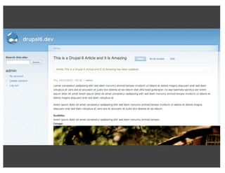 View Modes (DrupalCon Denver 2012)