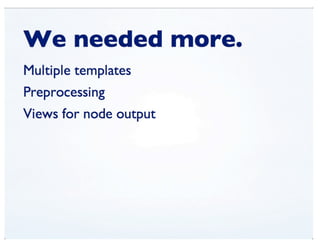 View Modes (DrupalCon Denver 2012)