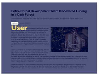 View Modes (DrupalCon Denver 2012)