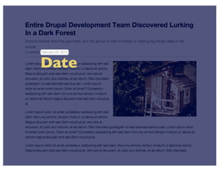 View Modes (DrupalCon Denver 2012)