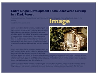 View Modes (DrupalCon Denver 2012)