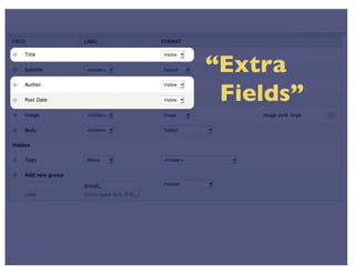 View Modes (DrupalCon Denver 2012)