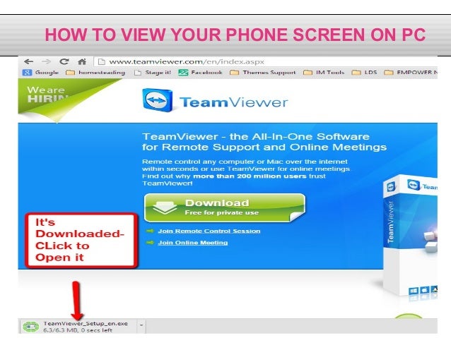 view phone screen on pc | How To Display Phone Screen on PC