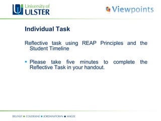 Assessment & Feedback Reflective Tool | PPT