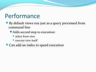 SQL Server Views | PPT