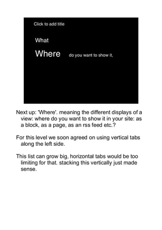 Views 2 UI design process