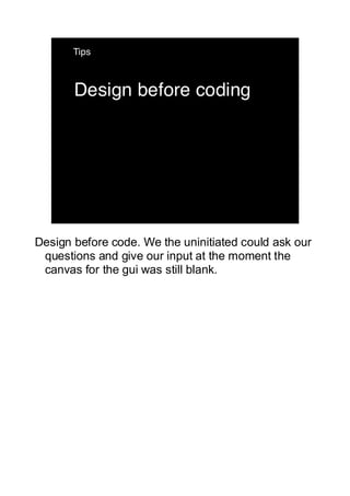 Views 2 UI design process
