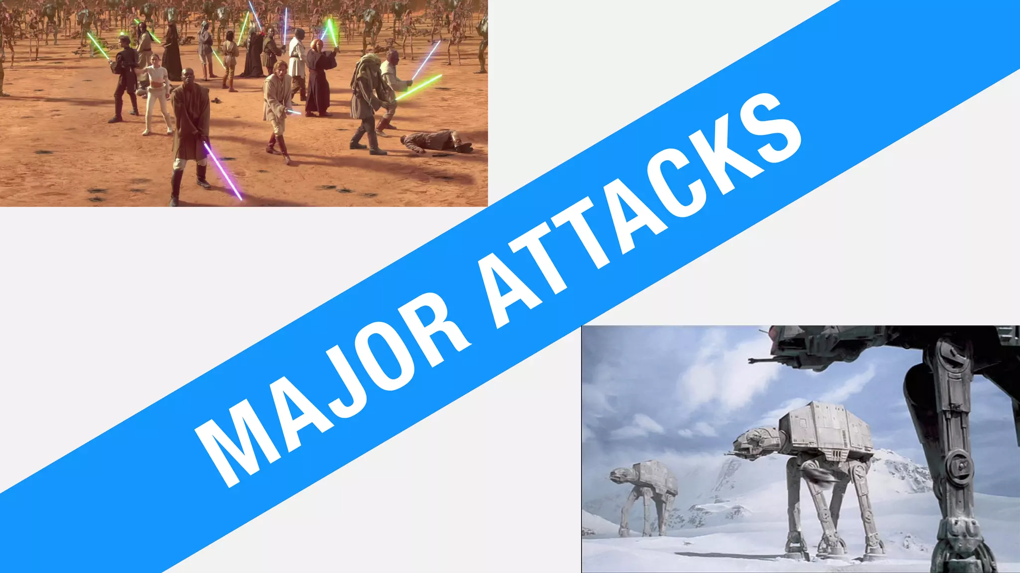 MAJOR ATTACKS
 
