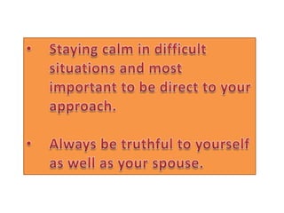 View to resolve conflict in a marriage | PPTX