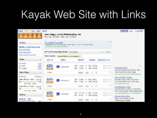 Kayak Web Site with Links




           7
 
