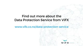 ViFX Discover Modern Data Protection