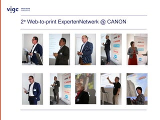 2e Web-to-print ExpertenNetwerk @ CANON
 