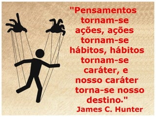 “As vibrações de nosso pensamento, projetadas
com intensidade volitiva, se propagam ao longe e
podem influenciar organismos em afinidade com o
nosso, e depois, suscitando uma espécie de rico-
chete, voltar ao ponto de emissão. Assim, duas
almas, vinculadas pelas ondulações de um mes-
mo ritmo psíquico, podem sentir e vibrar em unís-
sono. Às vezes, um diálogo misterioso se trava,
de perto ou de longe; permutam-se pensamen-
tos, demasiado sutis para que possam ser
expres-sos por palavras; imagens, temas de
conversa-ção, chamados, flutuam ou voam na
atmosfera fluídica entre essas almas que, apesar
da distân-cia, se sentem unidas, penetradas de
um mesmo sentimento, e fazem irradiar de uma a
outra os eflúvios de sua personalidade psíquica.”
(LÉON DENIS, No invisível)
 