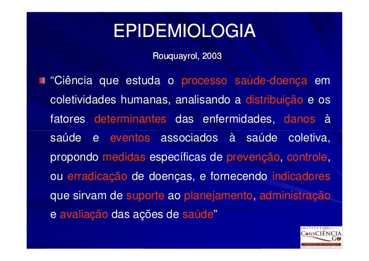 Imagine Que Você Trabalha Na Vigilância Epidemiológica