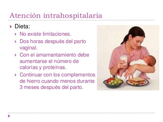 Dietas para adelgazar despues del parto dolor
