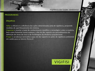 Saúde e Ambiente - Vigilância Ambiental