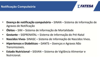 Notificação Compulsória
 