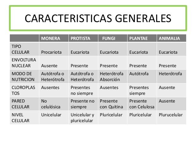 Los Cinco Reinos En La Naturaleza