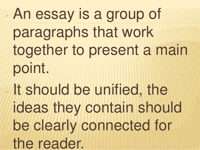 Vignette essay