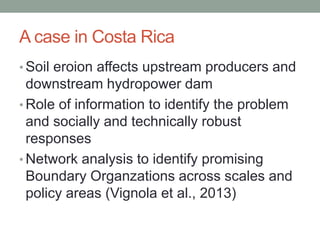 Ejemplos en llenar brechas hacia la acción en la adaptación de territorios de America Latina