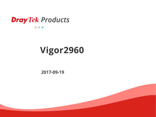 Products
Vigor2960
2017-09-19
 