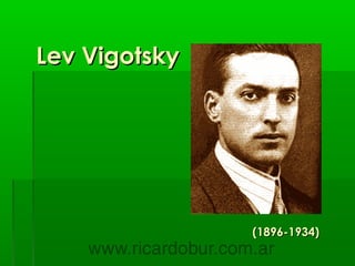 Lev VigotskyLev Vigotsky
(1896-1934)(1896-1934)
 