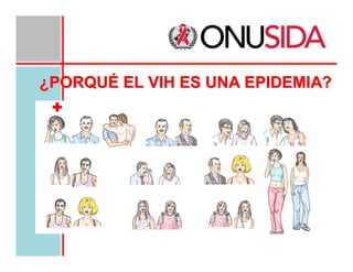 ¿PORQUÉ EL VIH ES UNA EPIDEMIA?

 