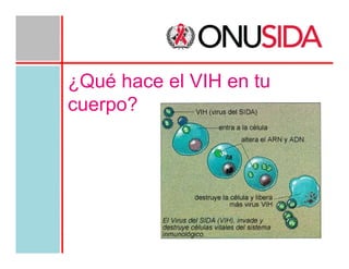 ¿Qué hace el VIH en tu
cuerpo?

 