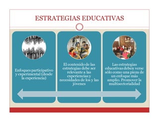 ESTRATEGIAS EDUCATIVAS

 