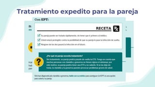 Tratamiento expedito para la pareja
 