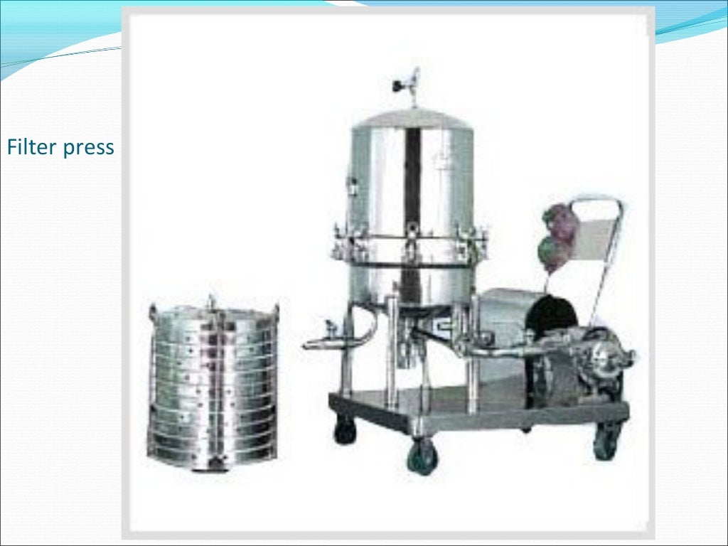 Filtration and clarification