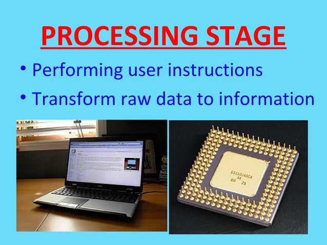 DATA PROCESSING CYCLE | PPT | Computing | Technology & Computing