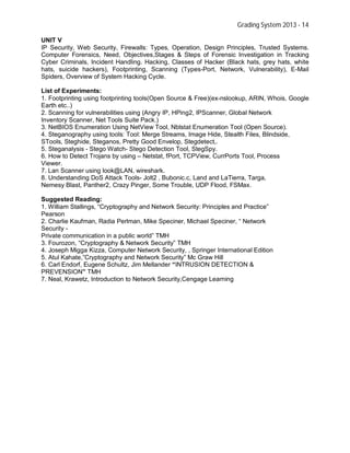 Vii cse grading | PDF