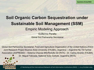 VIIe - Global Soil Organic Carbon Sequestration Potential Map - GSOCseq ...