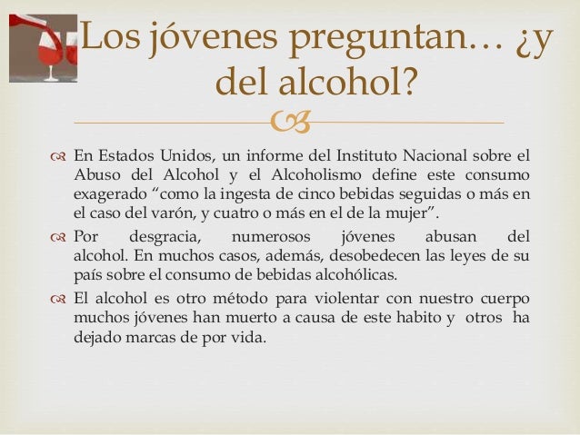 La codificación del alcoholismo en odesse las revocaciones