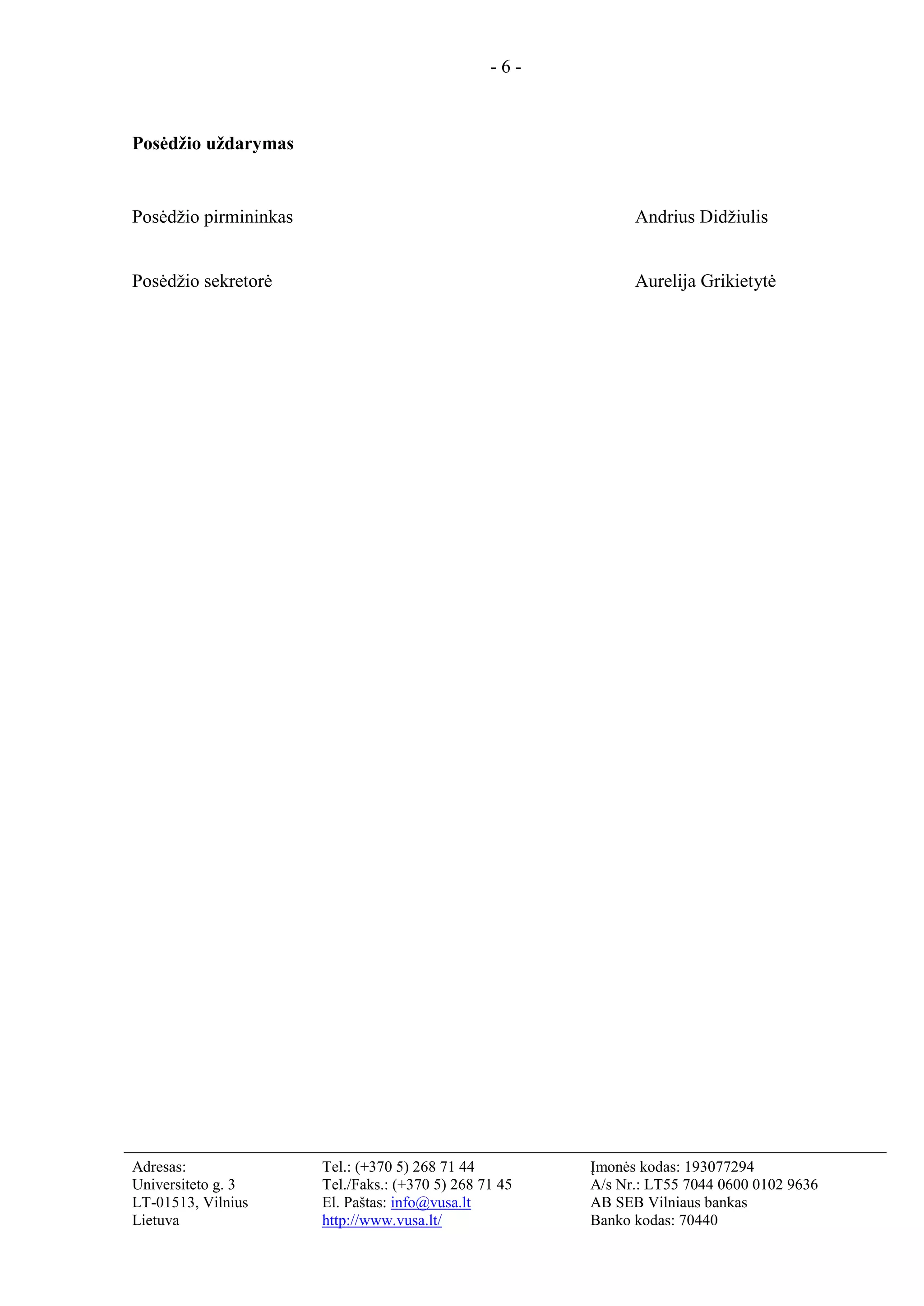 Protokolas VIII-ojo VU SA Parlamento posėdžio protokolas | PDF