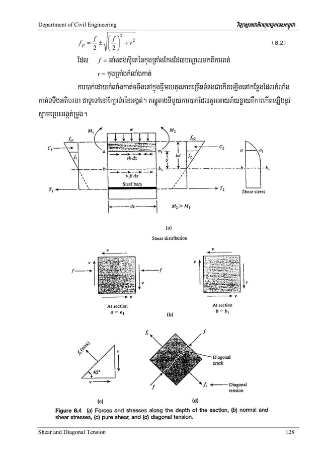 Viii shear and diagonal tension | PDF | Civil Engineering Industry ...