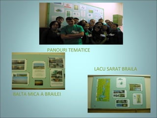 PANOURI TEMATICE
LACU SARAT BRAILA
BALTA MICA A BRAILEI
 