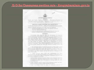 G.O for Caesarean section rate - Arogyakeralam.gov.in
 