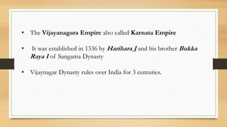 Vijayanagara Empire(Hampi)