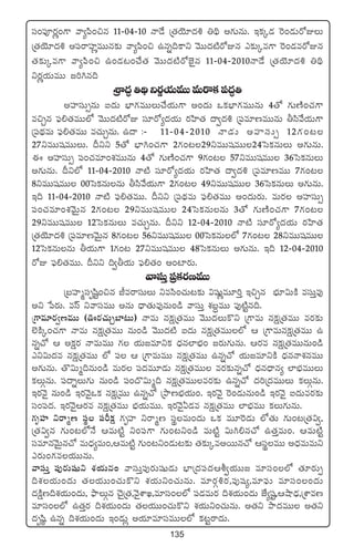135
dü+|üPs¡í+>± yê´|æ+∫q 11`04`10 Hê&˚ Á‘·jÓ÷<ä• ‹~∏ n>∑TqT. Çø£ÿ&É ¬s+&ÉTs√ET
Á‘·jÓ÷<ä• n|üsêVü≤íeTTq≈£î yê´|æ+∫ ñqï~ø±ì yÓTT<ä{Ïs√Eq m≈£îÿe>± ¬s+&Ées√Eq
‘·≈£îÿe>± yê´|æ+∫ ñ+&É{+#˚‘· yÓTT<ä{Ïs√C…’q 11`04`2010Hê&˚ Á‘·jÓ÷<ä• ‹~∏
ìs¡íj·TeTT »]–q~
ÁXÊ<ä∆‹~∏ìs¡íj·TeTTeTs=ø£|ü<ä∆‹
nVü≤düT‡qT ◊<äT uÛ≤>∑eTTT#˚j·T>± n+<äT ˇø£uÛ≤>∑eTTqT 4‘√ >∑TDÏ+#·>±
e∫Ãq |òü*‘·eTT˝À yÓTT<ä{Ïs√E dü÷s√´<äj·T s¡Væ≤‘· <ë«<ä• Á|üe÷DeTTqT rdæy˚j·T>±
Á|ü<∏äeT |òü*‘·eTT e#·TÃqT. ñ<ë :` 11`04`2010 Hê&ÉT nVü≤düT‡ 12>∑+≥
27ìeTTwüeTTT. Bìì 5‘√ uÛ≤–+#·>± 2>∑+≥29ìeTTwüeTT24ôdø£qTT n>∑TqT.
á nVü≤düT‡ |ü+#·e÷+X¯eTTqT 4‘√ >∑TDÏ+#·>± 9>∑+≥ 57ìeTTwüeTT 36ôdø£qTT
n>∑TqT. Bì˝À 11`04`2010 Hê{Ï dü÷s√´<äj·T s¡Væ≤‘· <ë«<ä• Á|üe÷DeTT 7>∑+≥
8ìeTTwüeTT 00ôdø£qTqT rdæy˚j·T>± 2>∑+≥ 49ìeTTwüeTT 36ôdø£qTT n>∑TqT.
Ç~ 11`04`2010 Hê{Ï |òü*‘·eTT. Bìì Á|ü<∏äeT |òü*‘·eTT n+<äTs¡T. eTs¡ nVü≤düT‡
|ü+#·e÷+X¯yÓTÆq 2>∑+≥ 29ìeTTwüeTT 24ôdø£qTqT 3‘√ >∑TDÏ+#·>± 7>∑+≥
29ìeTTwüeTT 12ôdø£qTT e#·TÃqT. Bìì 12`04`2010 Hê{Ï dü÷s√´<äj·T s¡Væ≤‘·
Á‘·jÓ÷<ä• Á|üe÷DyÓTÆq 8>∑+≥ 56ìeTTwüeTT 00ôdø£qT˝À 7>∑+≥ 28ìeTTwüeTT
12ôdø£qTqT rj·T>± 1>∑+≥ 27ìeTTwüeTT 48ôdø£qTT n>∑TqT. Ç~ 12`04`2010
s√E |òü*‘·eTT. Bìì ~«rj·T |òü*‘·+ n+{≤s¡T.
yêdüTÔ Á|üø£s¡DeTT
ÁãVü≤àdüèwæº+∫q JesêdüTT ìedæ+#·T≥≈£î $wüßíeT÷]Ô Ç∫Ãq uÛÑ÷$TøÏ edüTÔe⁄
nì ù|s¡T. edt ìyêdüeTT nqT <Ûë‘·Te⁄qT+&ç yêdüTÔ X¯ã∆eTT |ü⁄{Ïºq~.
Á>±e÷s¡«DeTT (}s¡#·TÃu≤≥T) HêeT qø£åÁ‘·eTT yÓTT<äTø=ì Á>±eT qø£åÁ‘·eTT es¡≈£î
˝…øÏÿ+#·>± HêeT qø£åÁ‘·eTT qT+&ç yÓTT<ä{Ï ◊<äT qø£åÁ‘·eTT˝À Ä Á>±eTqø£åÁ‘·eTT ñ
qï#√ Ä nø£ås¡ HêeTeTT >∑ j·T»e÷ìø£ <Ûäq˝≤uÛÑ+ »s¡T>∑TqT. Äs¡e qø£åÁ‘·eTTqT+&ç
mì$T<äe qø£åÁ‘·eTT ˝À |ü Ä Á>±eTeTT qø£åÁ‘·eTT ñqï#√ j·T»e÷ìøÏ <ÛäqHêX¯qeTT
n>∑TqT. ‘=$Tà~qT+&ç eTs¡ |ü<äeT÷&ÉT qø£åÁ‘·eTT es¡≈£îqï#√ <Ûäq<Ûëq´ ˝≤uÛÑeTTT
ø£TZqT. |ü<ëïT>∑T qT+&ç |ü+<=$Tà~ qø£åÁ‘·eTTes¡≈£î ñqï#√ <ä]Á<äeTTT ø£TZqT.
Çs¡yÓ’ qT+&ç Çs¡yÓ’ˇø£ qø£åÁeTT ñqï#√ ÁbÕDuÛÑj·T+. Çs¡yÓ’ ¬s+&ÉTqT+&ç Çs¡yÓ’ ◊<äTes¡≈£î
dü+|ü<ä. Çs¡yÓ’Äs¡e qø£åÁ‘·eTT uÛÑj·TeTT. Çs¡yÓ’@&Ée qø£åÁ‘·eTT ˝≤uÛÑeTT ø£T>∑TqT.
>∑èVü≤ ìsêàD düú |üØø£å >∑èVü≤ ìsêàD düúeT+<äT ˇø£ eT÷¬s&ÉT ˝À‘·T >∑T+≥Á‘·$«,
Á‘·$«q >∑T+≥˝ÀH˚ ÄeT{Ïº ì+|ü>± >∑T+≥ì+&ç eT{Ïº $T–*q#√ ñ‘·ÔeT+. ÄeT{Ïº
düe÷qyÓTÆq#√ eT<Ûä´eT+,ÄeT{Ïº >∑T+≥ì+&ÉT≥≈£î ‘·≈£îÿensTTq#√ ÄdüúeTT n<ÛäeTeTì
ms¡T+>∑ej·TTqT.
yêdüTÔ |ü⁄s¡Twüßì X¯j·Tq+ yêdüTÔ|ü⁄s¡Twüß&ÉT uÛ≤Á<ä|ü<äÄo«j·TT» e÷dü+˝À ‘·÷s¡TŒ
~X¯j·T+<äT ‘·j·TT+#·Tø=ì X¯j·Tì+#·TqT. e÷s¡Z•s¡,|ü⁄wü´,e÷|òüT e÷dü++<äT
<äøÏåD~X¯j·T+<äT, bòÕTZq #Ó’Á‘·,yÓ’XÊK,e÷dü+˝À |ü&ÉeTs¡ ~X¯j·T+<äT CÒ´wüº,ÄcÕ&ÛÉ,ÁXÊeD
e÷dü+˝À ñ‘·Ôs¡ ~X¯j·T+<äT ‘·j·TT+#·Tø=ì X¯j·Tì+#·TqT. n‘·ì bÕ<äeTT n‘·ì
<äèwæ˜ ñqï ~X¯j·T+<äT Ç+&ÉT¢ nj·÷e÷düeTT˝À ø£≥ºsê<äT.
 