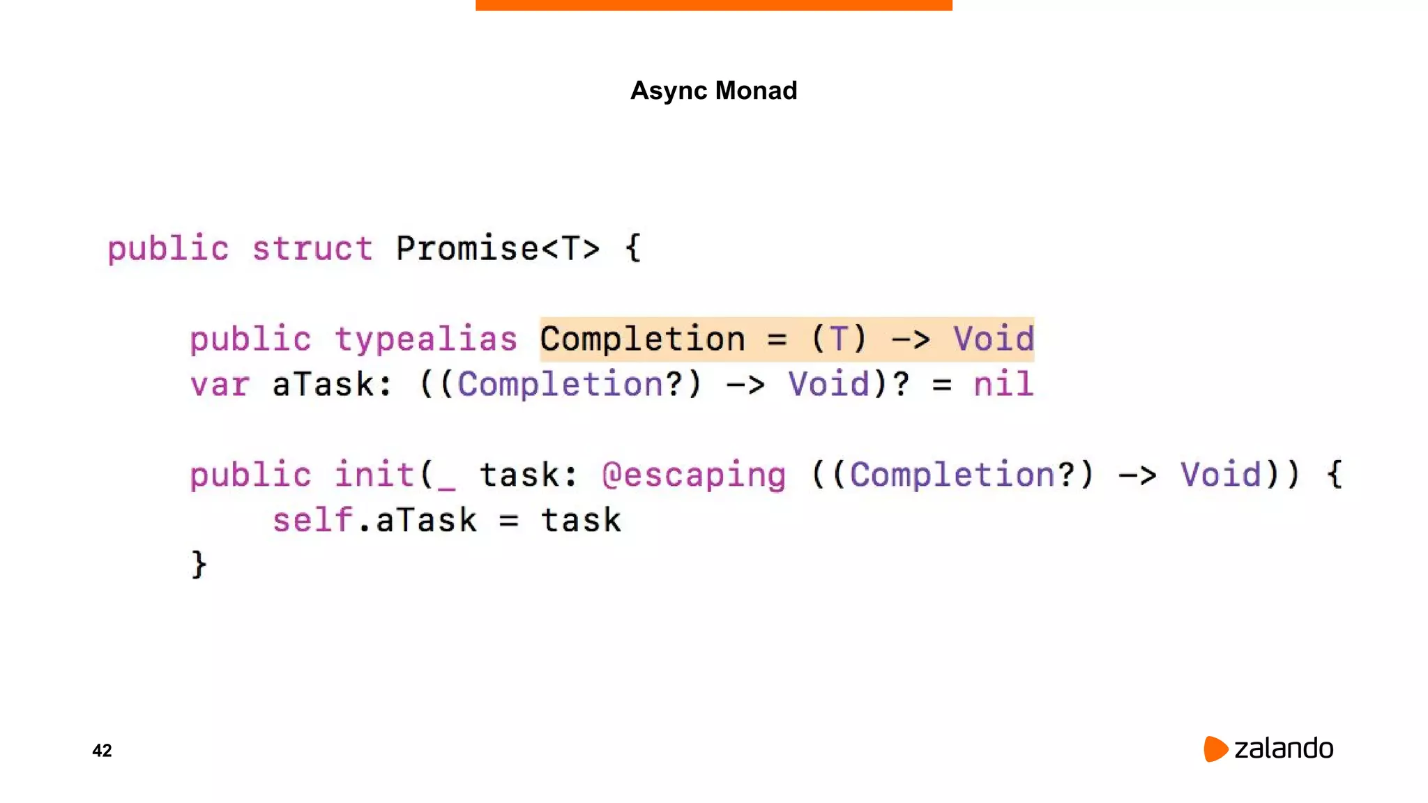 42
Async Monad
 